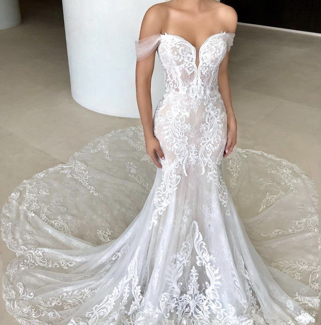 Athénaïs by Élysée - Mermaid Wedding Dress | Eternal Bridal